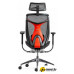 Игровое (геймерское) кресло SitUp Barracuda Chrome (сетка Dark Gray/ткань Dark Gray)