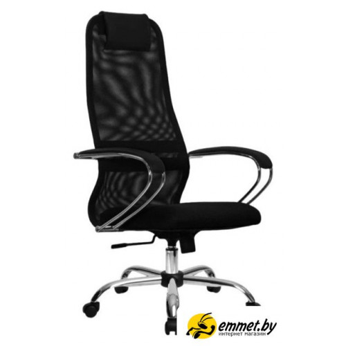 Офисное кресло SitUp Optima chrome (сетка Black)