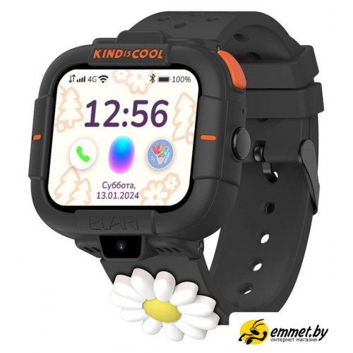Детские умные часы Elari KidPhone MB (черный)