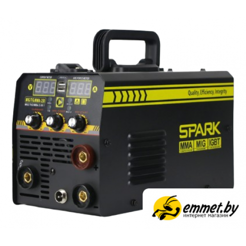 Сварочный инвертор Spark MIG/TIG/MMA-250 (1кг)