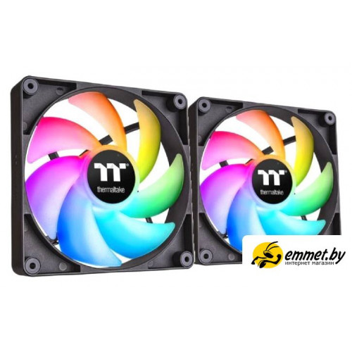 Комплект вентиляторов для корпуса Thermaltake CT140 ARGB 2-Fan Pack CL-F150-PL14SW-A