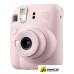 Фотоаппарат Fujifilm Instax Mini 12 (розовый) + розовый чехол Sundays с ремнем