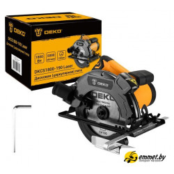 Дисковая (циркулярная) пила Deko DKCS1800-190 Laser 083-1011