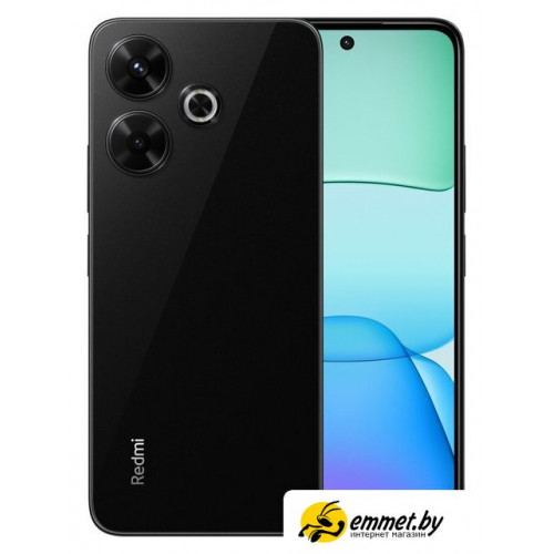 Телефон Xiaomi Redmi 13 6GB/128GB с NFC международная версия (полуночный черный Телефон Xiaomi Redmi 13 6GB/128GB с NFC международная версия (полуночный черный