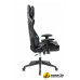 Игровое (геймерское) кресло Zombie Viking 5 Aero Black Edition (искусственная кожа черный)