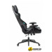 Игровое (геймерское) кресло Zombie Viking 5 Aero Black Edition (искусственная кожа черный)