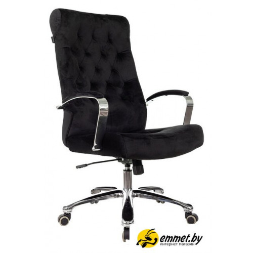 Офисное кресло Бюрократ T-9928SL Fabric (черный Italia Black/крестовина металл хром)