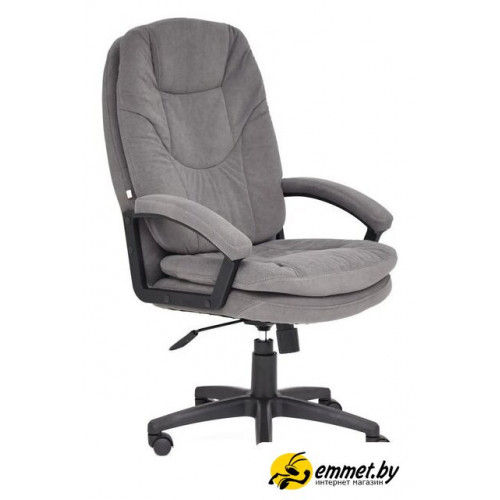 Офисное кресло TetChair Comfort LT флок (серый)