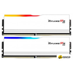 Оперативная память G.Skill Ripjaws M5 RGB 2x48ГБ DDR5 6400 МГц F5-6400J3239F48GX2-RM5RW Оперативная память G.Skill Ripjaws M5 RGB 2x48ГБ DDR5 6400 МГц F5-6400J3239F48GX2-RM5RW