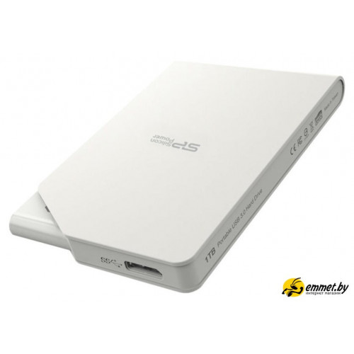 Внешний накопитель Silicon-Power Stream S03 1TB White (SP010TBPHDS03S3W)