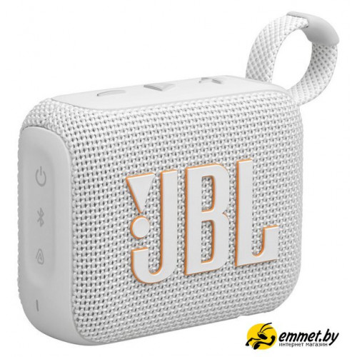 Беспроводная колонка JBL Go 4 (белый)