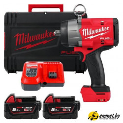 Гайковерт Milwaukee M18 FUEL M18FHIW2P12-502X 4933492786 (с 2-мя АКБ, кейс)