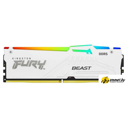 Оперативная память Kingston FURY Beast RGB 16ГБ DDR5 6400 МГц KF564C32BWEA-16