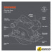 Дисковая (циркулярная) пила Daewoo Power DAS 1600-190L