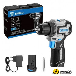 Дрель-шуруповерт Deko Loner 12V Pro 085-1011 (с 2-мя АКБ, кейс)