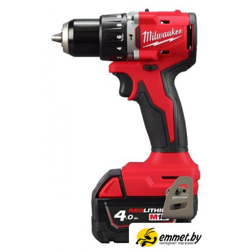 Ударная дрель-шуруповерт Milwaukee M18 BLPDRC-402C 4933492824 (с 2-мя АКБ 4 Ач, кейс)