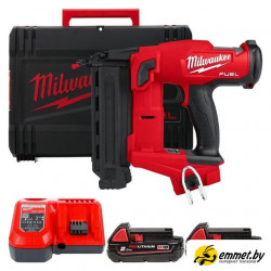 Гвоздезабиватель Milwaukee M18FN18GS-202X 4933471407 (с 2-мя АКБ, кейс)