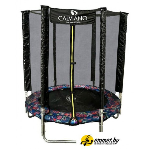 Батут Calviano Smile 140 см - 4.5ft light складной