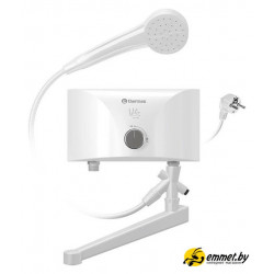 Проточный электрический водонагреватель кран+душ Thermex Vetro 6500 Combi