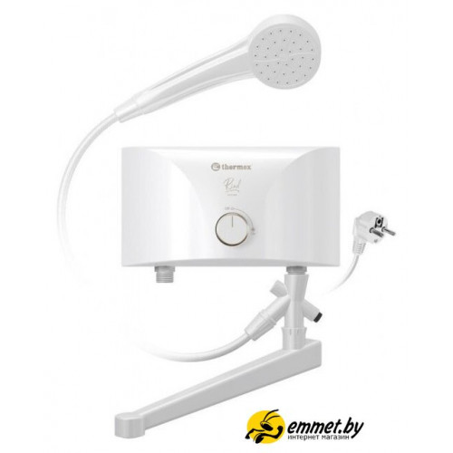 Проточный электрический водонагреватель кран+душ Thermex Rind 6500 Combi