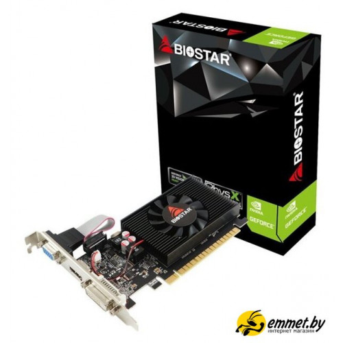 Видеокарта BIOSTAR GeForce GT 710 2GB DDR3 VN7103THX6