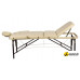 Массажный стол Atlas Sport 70 см XXL PRO с валиком складной 3-с деревянный (бежевый)