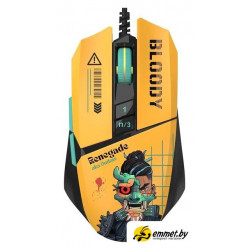 Игровая мышь A4Tech Bloody W63 Max Renegade (желтый)