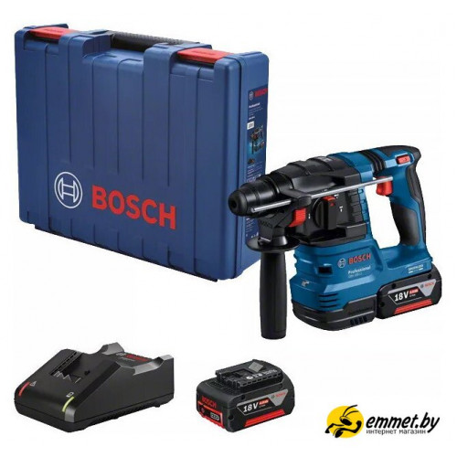 Перфоратор Bosch GBH 185-LI Professional 0611924021 (с 2-мя АКБ, кейс)