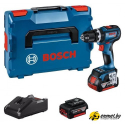 Ударная дрель-шуруповерт Bosch GSB 18V-90 C Professional 06019K6106 (с 2-мя АКБ 5 Ач, кейс)