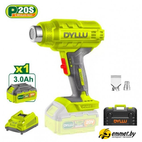 Промышленный фен Dyllu DTKH1B01 (с 1-им АКБ, кейс)