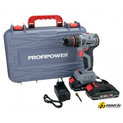 Дрель-шуруповерт Profipower MKBL-18B (с 2-мя АКБ, кейс)