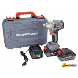 Гайковерт Profipower MKDTW-18B E0081 (с 2-мя АКБ, кейс)