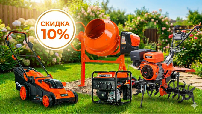 Техника Skiper — скидка 10%